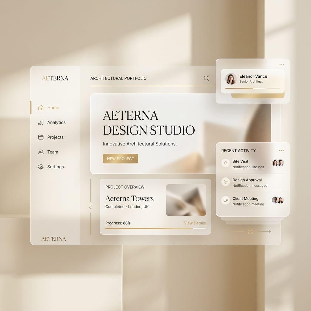 The Awwwards Aesthetic: Glassmorphism and OKLCH
